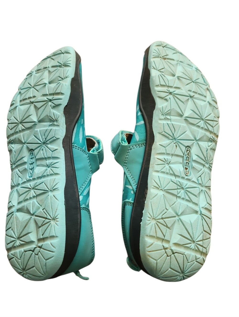 KEEN Moxie Teal Mary Jane Flats Youth Size 5 (Women's Equivalent Size 6.5/7) - Picture 9 of 11